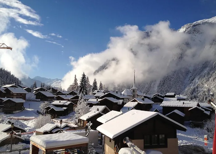 Bergquell Haus A Lägenhet Blatten bei Naters